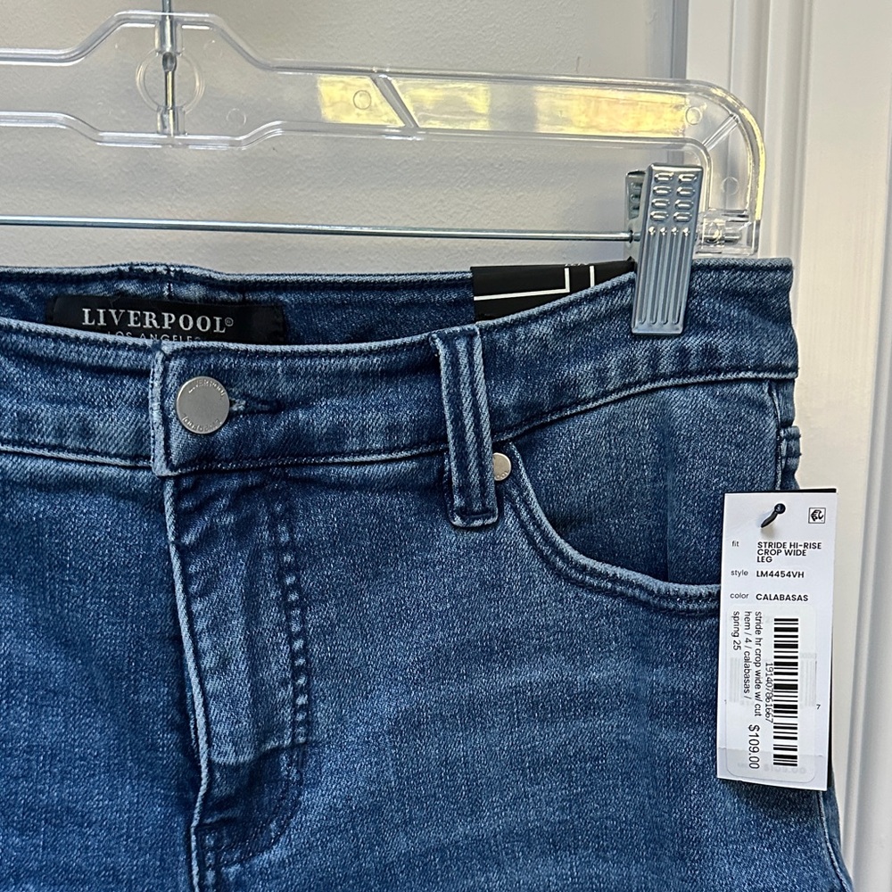 Liverpool NWT sz 27 great with sneakers or boots